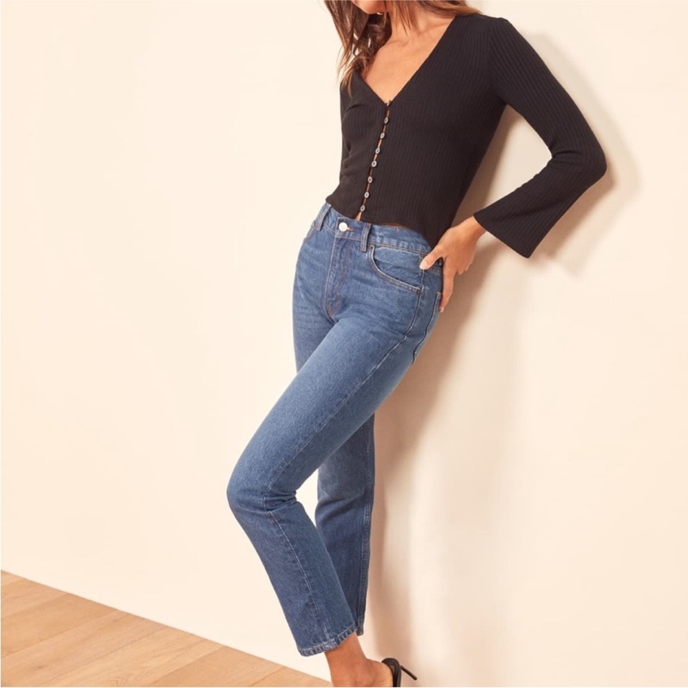 Reformation Julia Cigarette Crop
